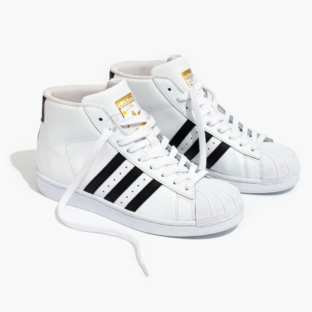 Madewell x adidas superstar sneaker
